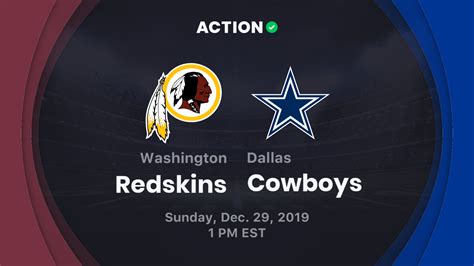 Cowboys vs. Redskins odds, line: Picks and .